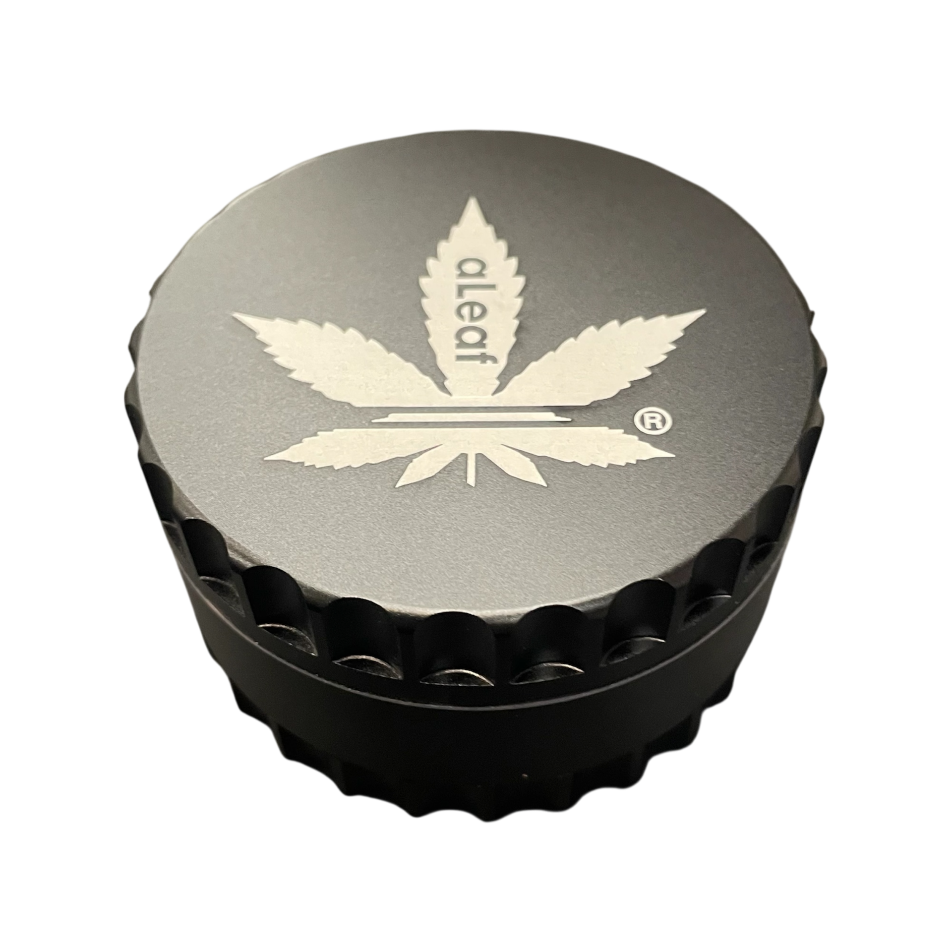 AL ALEAF 75mm Ridged 4pc Grinder / Black